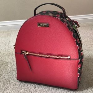 Kate Spade ‘Sammi’ laurel way hazy rose backpack